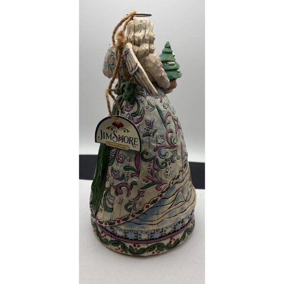 Jim Shore Angel Christmas Heartwood Creek 9.5" “Landscape Creek” - Picture 2 of 8